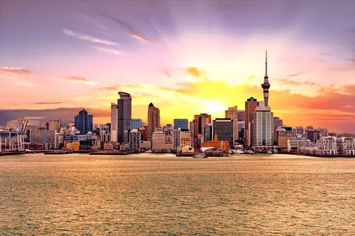 Vi lander i Auckland eller Aotearoa, som det heter på māori. Foto: thevibe