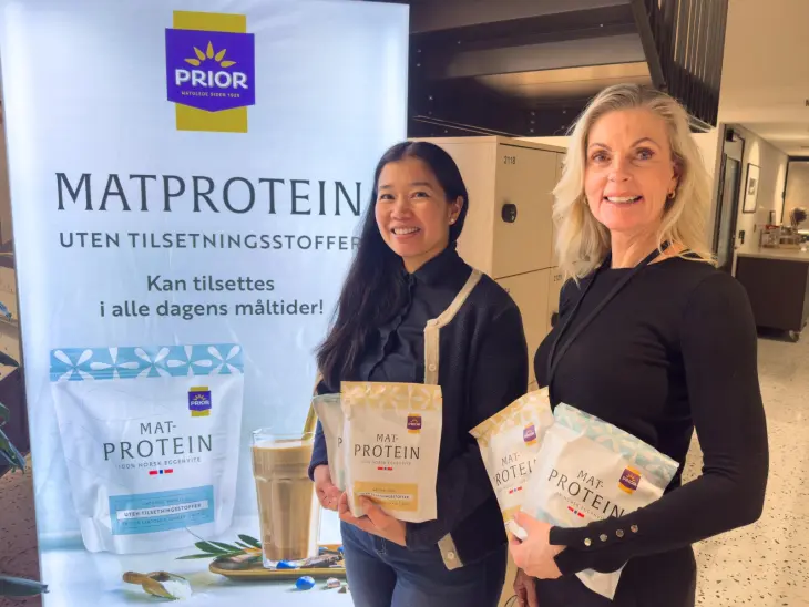 Kategorigruppesjef i Boots, Nancy Nguyen Skulstad og innovasjonsleder i Nortura, Ann-Christin Johnsen Bakke (t.h.)