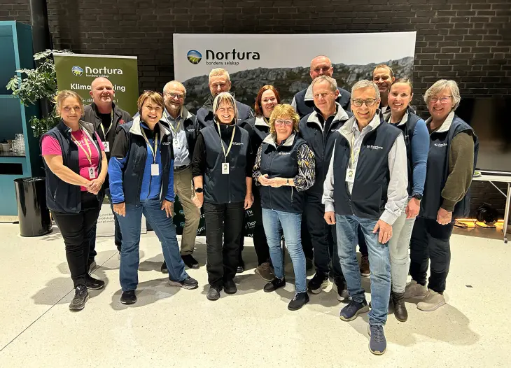 Gjengen fra Nortura Team småfe på lammekongressen